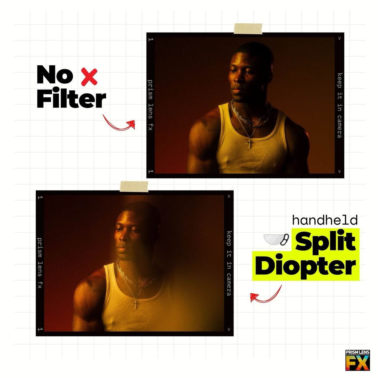 100mm Handheld Split Diopter