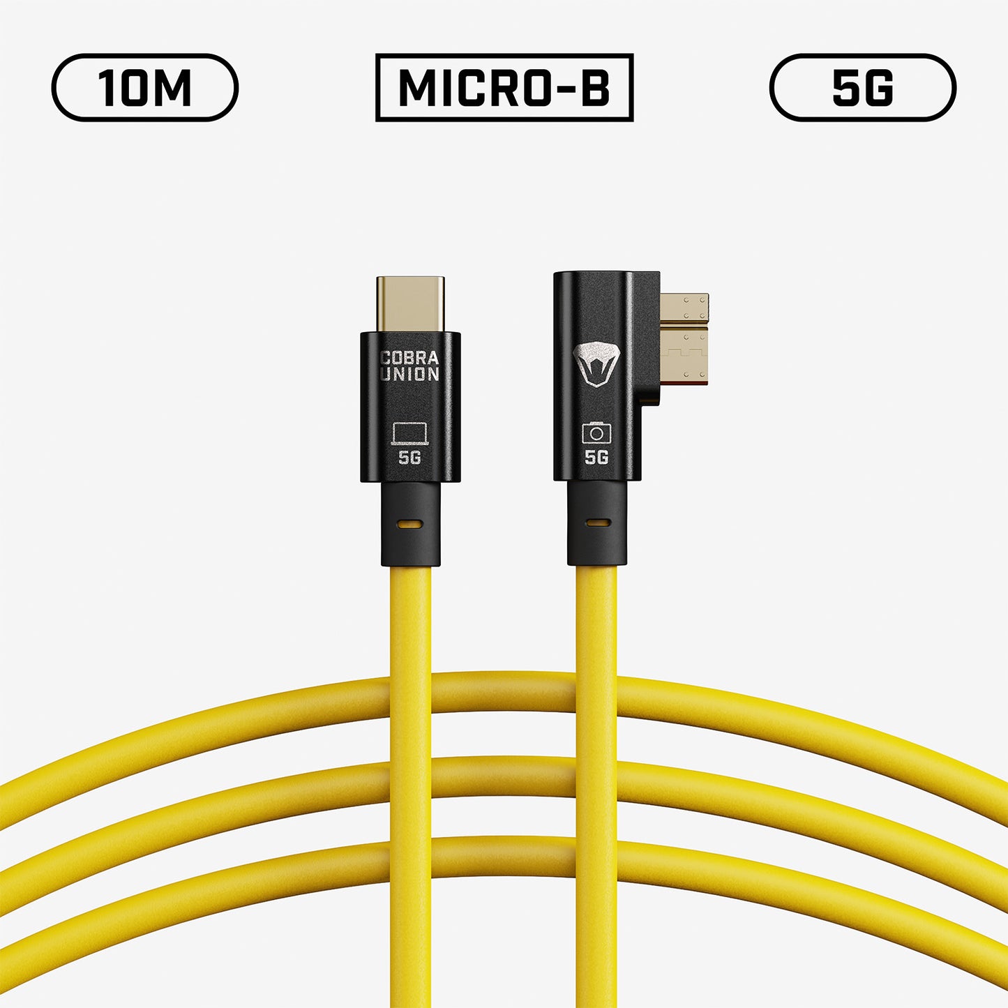 USB Micro-B Tether Cable - 10M 5G