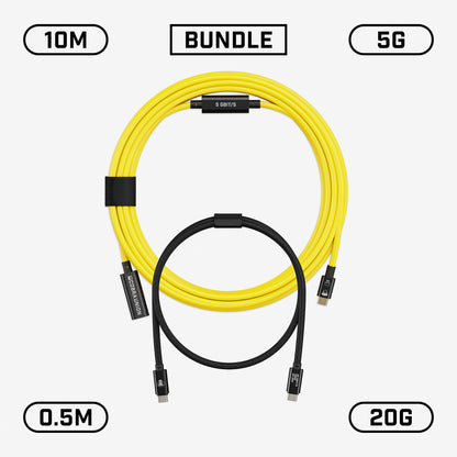 Pig Tail Bundle - 10M5G + 50CM20G