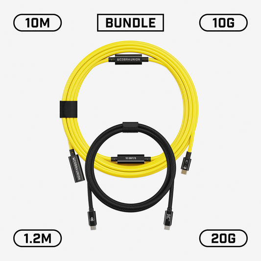 Pig Tail Bundle - 10M10G + 1.2M20G