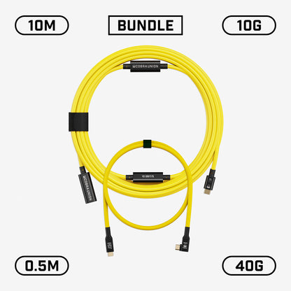Pig Tail Bundle - 10M10G + 50CM40G
