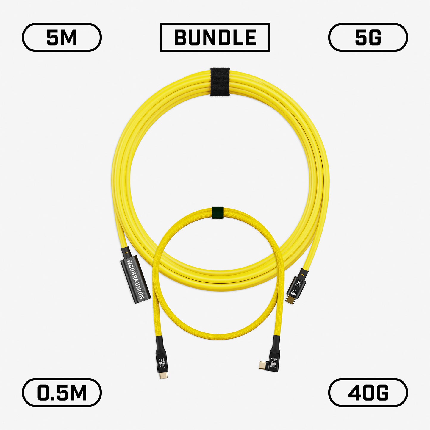 Pig Tail Bundle - 5M5G + 50CM40G