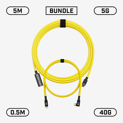 Pig Tail Bundle - 5M5G + 50CM40G