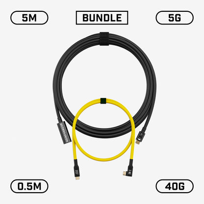 Pig Tail Bundle - 5M5G + 50CM40G