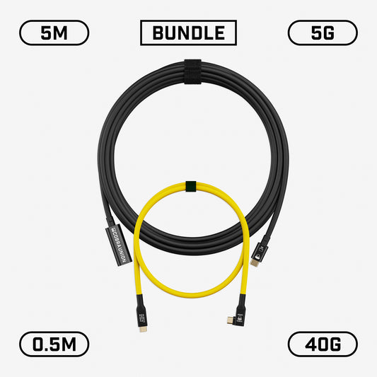 Pig Tail Bundle - 5M5G + 50CM40G