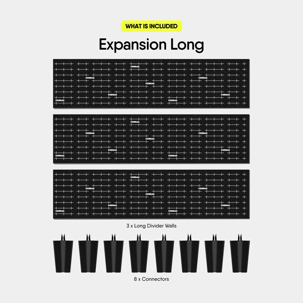 GRID DIVIDE Carry-On Expansion Long