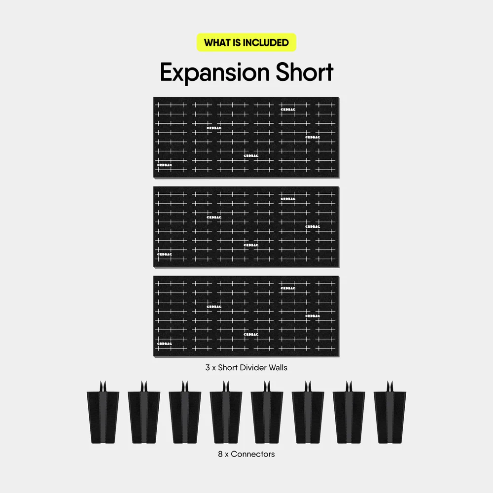 GRID DIVIDE Carry-On Expansion Short
